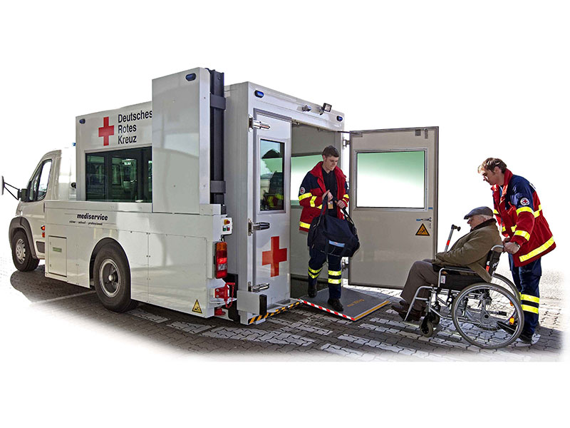 Bild: Ambulance-Lift PLV 14.58